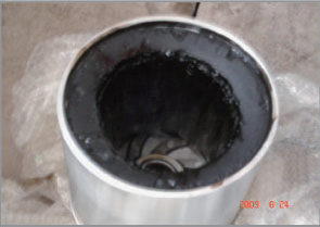 離心凈油機運行 5 天后的效果圖